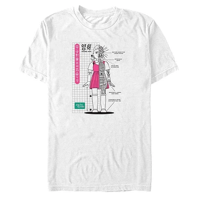 Squid Game The Doll Young-Hee Big & Tall T-Shirt