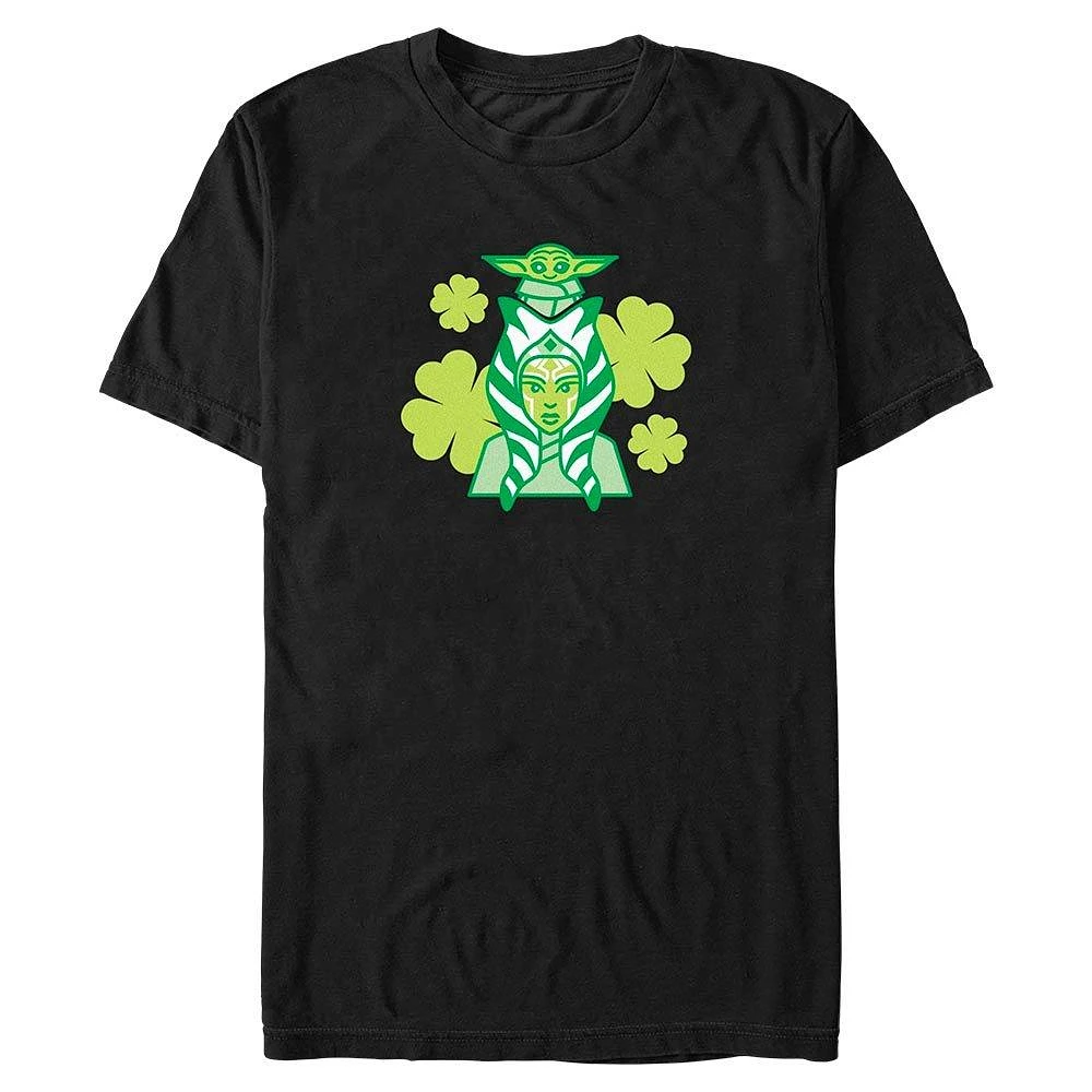 Star Wars The Mandalorian Ahsoka Yoda Big & Tall T-Shirt