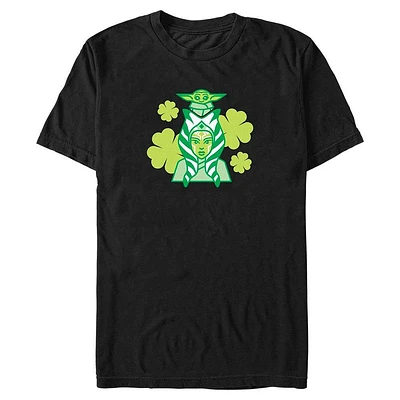 Star Wars The Mandalorian Ahsoka Yoda Big & Tall T-Shirt