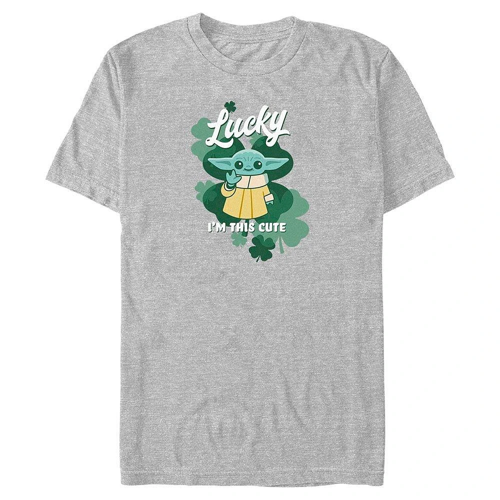 Star Wars The Mandalorian Lucky Cute Big & Tall T-Shirt