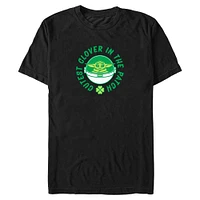 Star Wars The Mandalorian Clover Patch Big & Tall T-Shirt