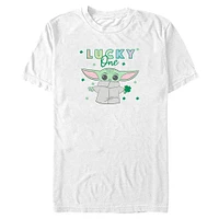 Star Wars The Mandalorian Lucky One Clover Big & Tall T-Shirt
