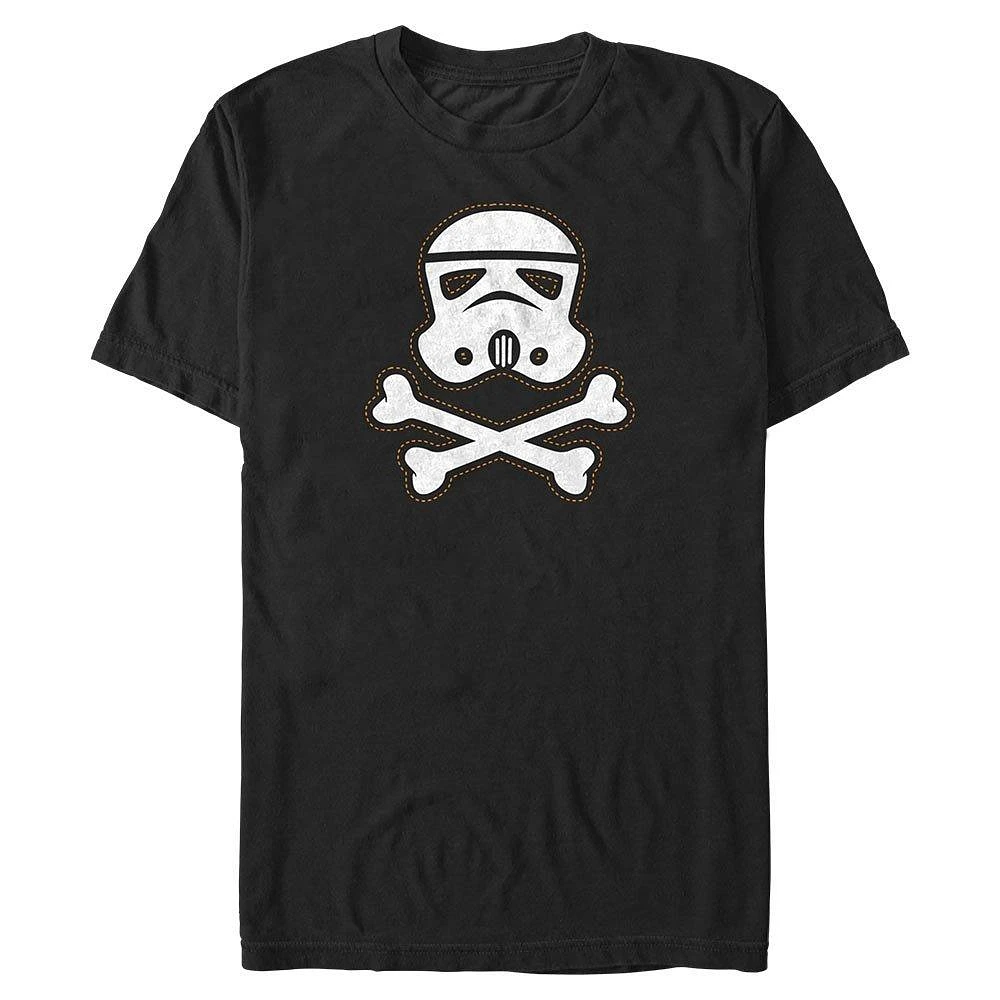 Star Wars Trooper Skull Patch Big & Tall T-Shirt