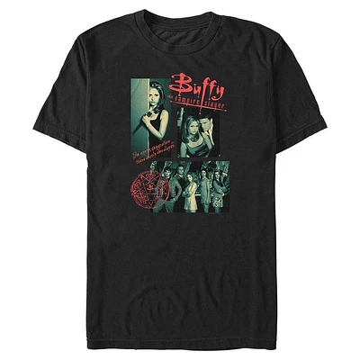 Buffy The Vampire Slayer Multi Image Big & Tall T-Shirt