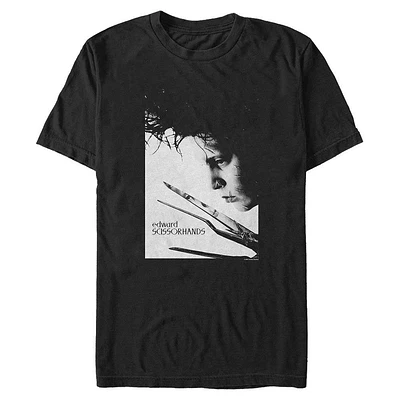 Edward Scissorhands Close Up Poster Big & Tall T-Shirt