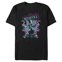 Beetlejuice All Stripes Welcome Big & Tall T-Shirt