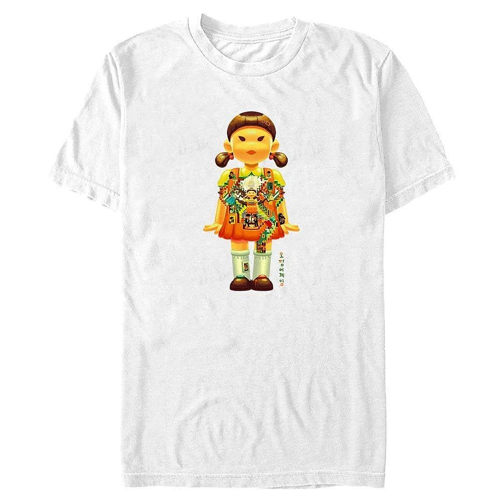 Squid Game Young-Hee Doll Map Big & Tall T-Shirt