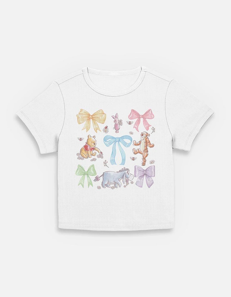 Disney Winnie The Pooh Bows And Bees Womens Baby T-Shirt