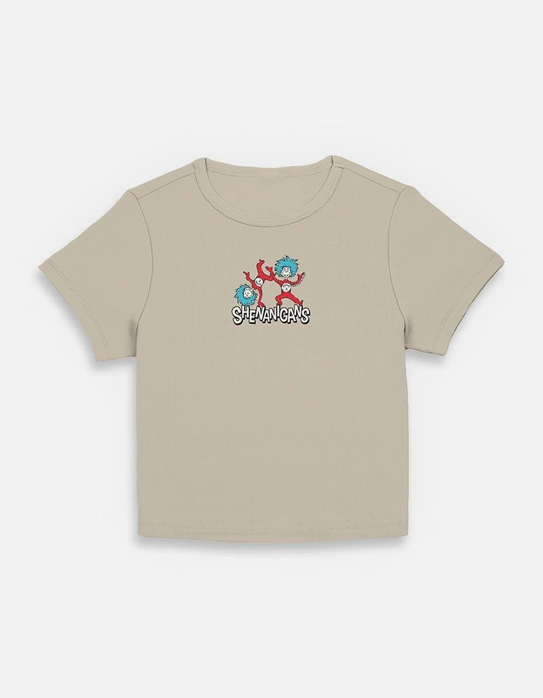 Dr. Seuss Things Shenanigans Womens Baby T-Shirt
