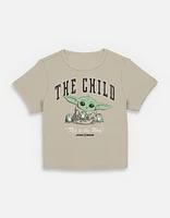 Star Wars The Mandalorian Collegiate Child Womens Baby T-Shirt