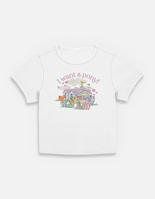 My Little Pony I Want A Womens Baby T-Shirt