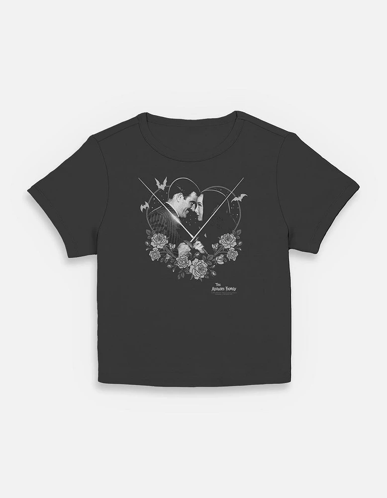 The Addams Family Love Womens Baby T-Shirt