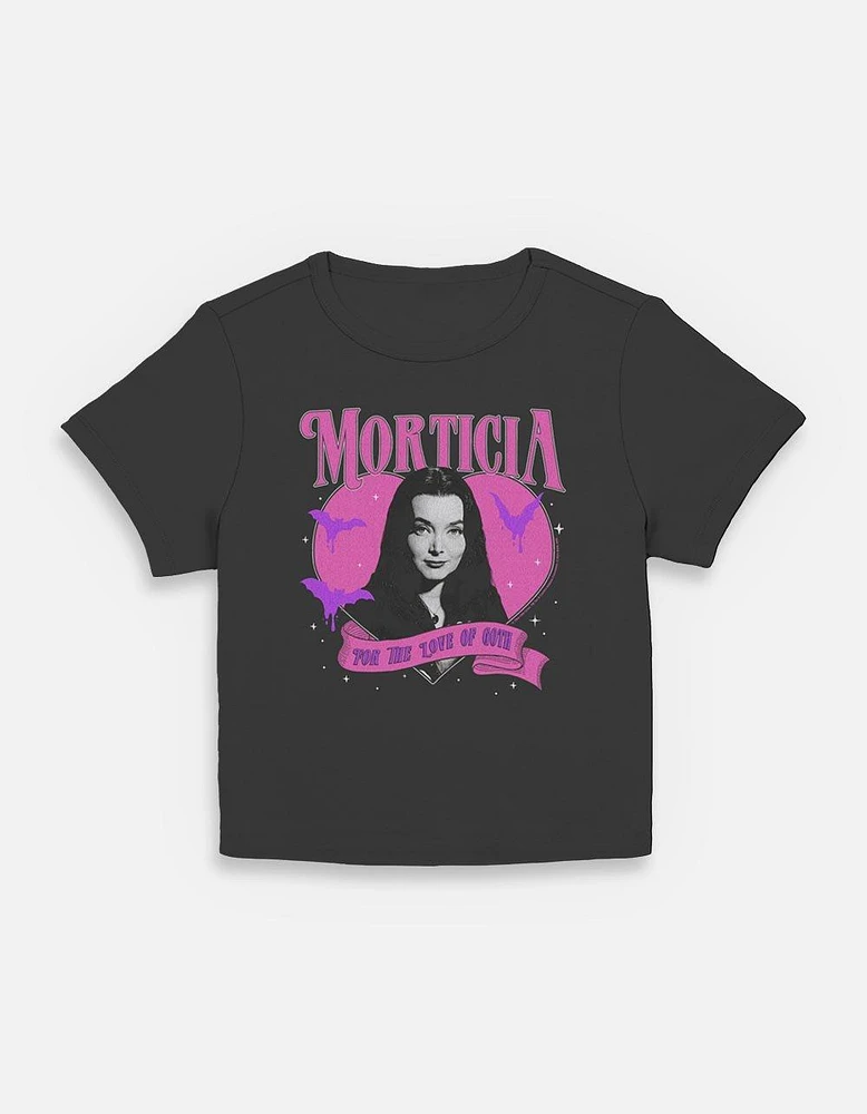 The Addams Family Morticia Pastel Goth Womens Baby T-Shirt