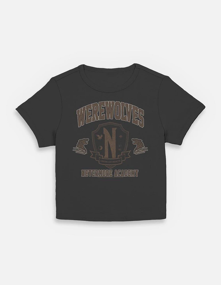 Wednesday Werewolves Academy Womens Baby T-Shirt