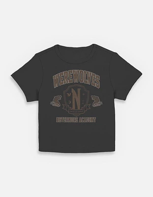Wednesday Werewolves Academy Womens Baby T-Shirt