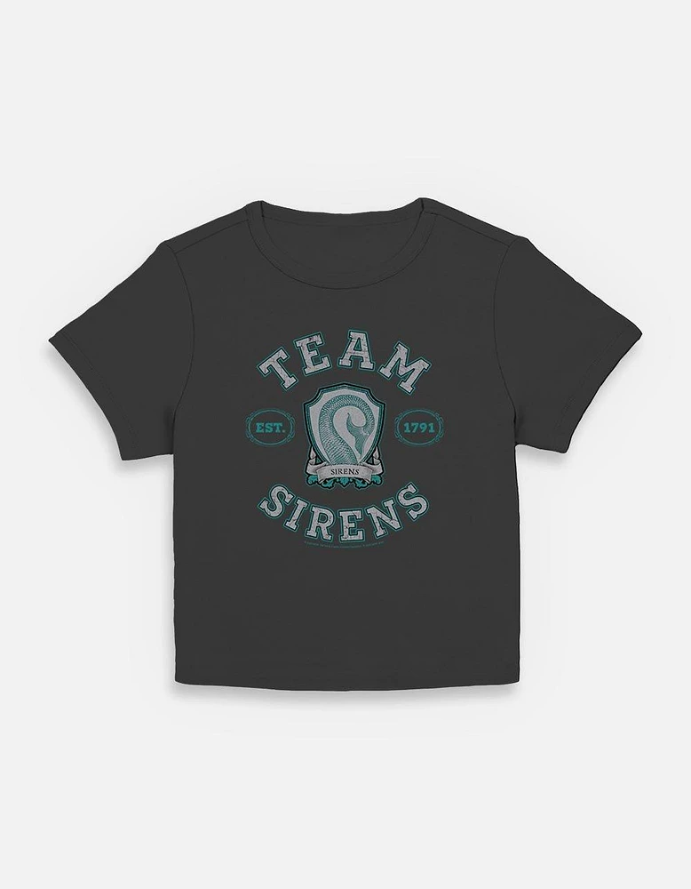 Wednesday Team Sirens Womens Baby T-Shirt