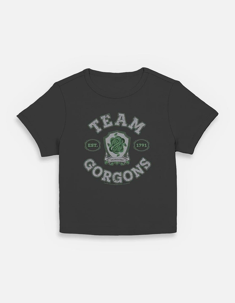 Wednesday Team Gorgons Womens Baby T-Shirt