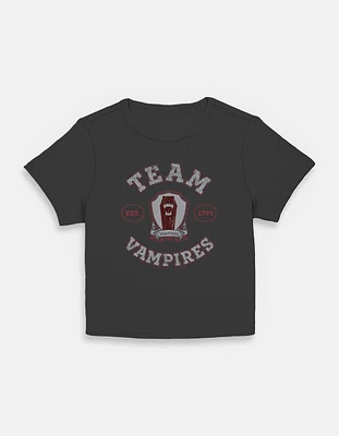 Wednesday Team Vampires Womens Baby T-Shirt