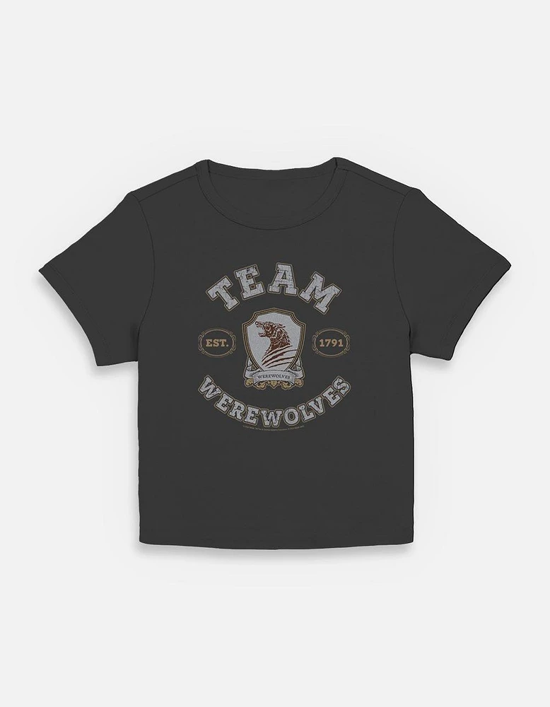Wednesday Team Werewolves Womens Baby T-Shirt