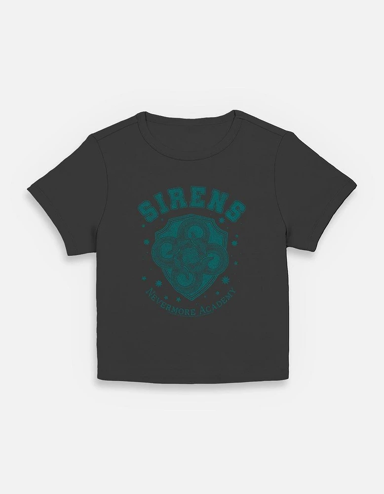 Wednesday Sirens Academy Stamps Womens Baby T-Shirt