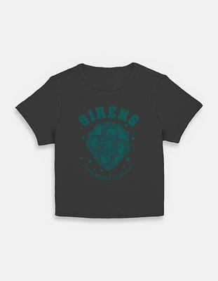 Wednesday Sirens Academy Stamps Womens Baby T-Shirt