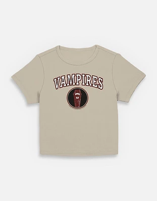 Wednesday Vampires College Womens Baby T-Shirt