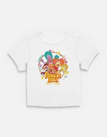Fraggle Rock Cirlce Group Womens Baby T-Shirt
