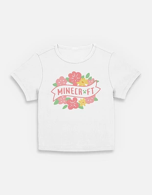 Minecraft Spring Flowers Womens Baby T-Shirt