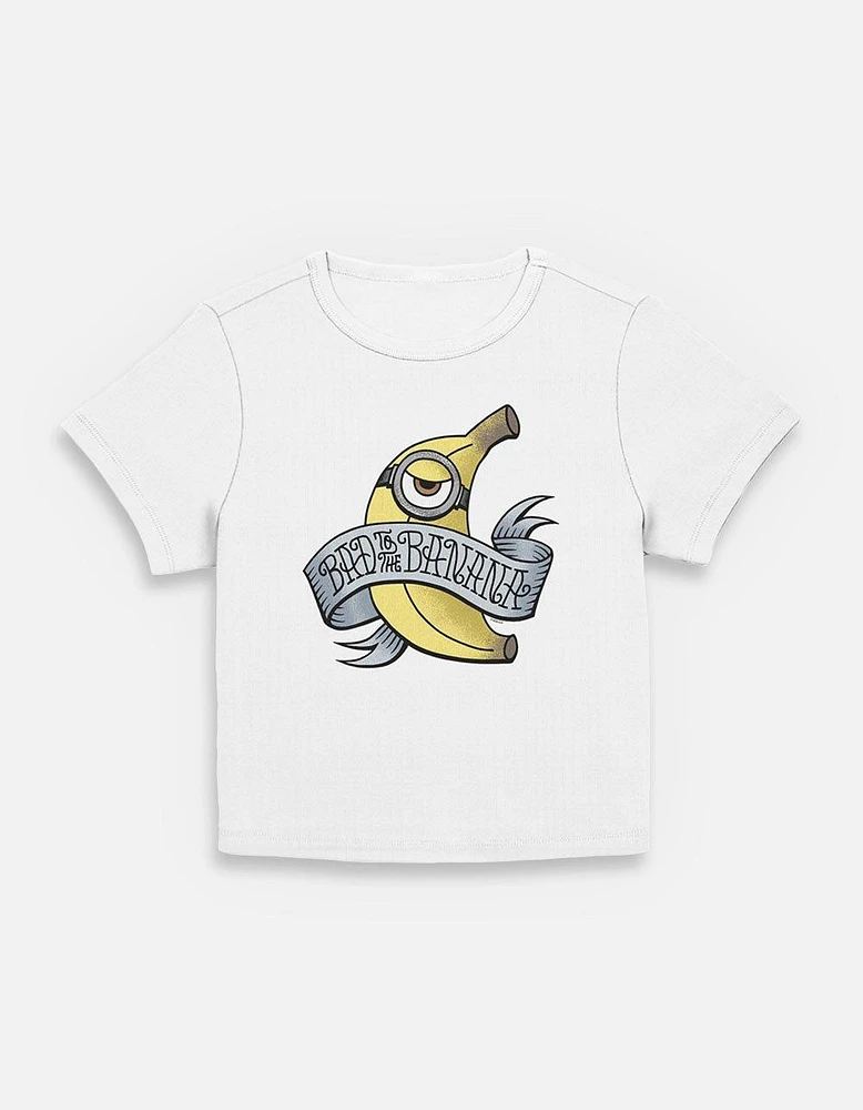 Minions Bad To The Banana Womens Baby T-Shirt