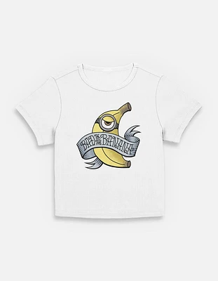 Minions Bad To The Banana Womens Baby T-Shirt