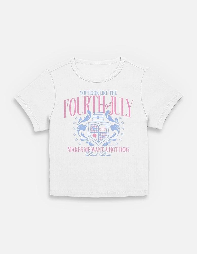 Legally Blonde Law School Hot Dog Womens Baby T-Shirt