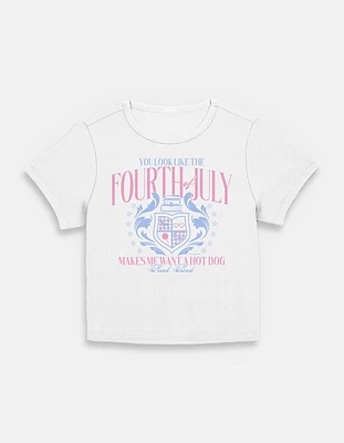 Legally Blonde Law School Hot Dog Womens Baby T-Shirt