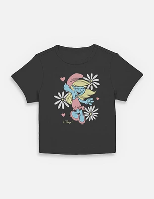The Smurfs Daisy Smurf Womens Baby T-Shirt