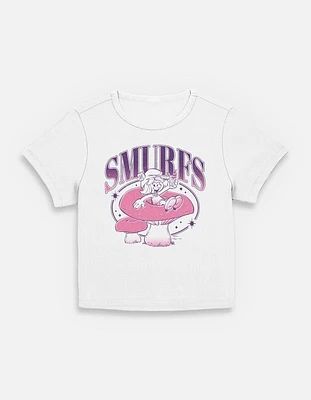 The Smurfs Collegiate Womens Baby T-Shirt