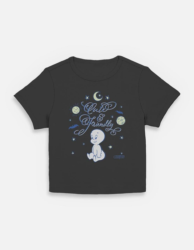 Casper The Friendly Ghost Starry Night Womens Baby T-Shirt