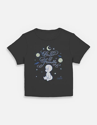 Casper The Friendly Ghost Starry Night Womens Baby T-Shirt