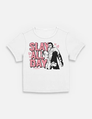 Halloween II Slay All Day Womens Baby T-Shirt