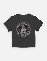 Disney Mickey Mouse Checker Womens Baby T-Shirt