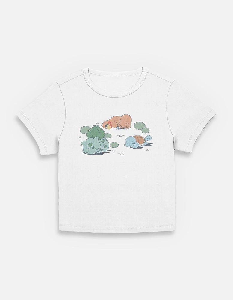 Pokemon Bulbasaur Charmander Squirtle Womens Baby T-Shirt