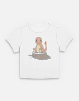 Pokemon Charmander Sketch Womens Baby T-Shirt