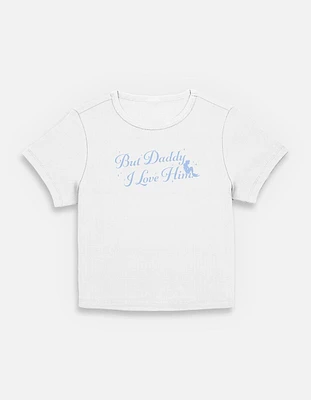 Disney Princesses But I Love Him Womens Baby T-Shirt