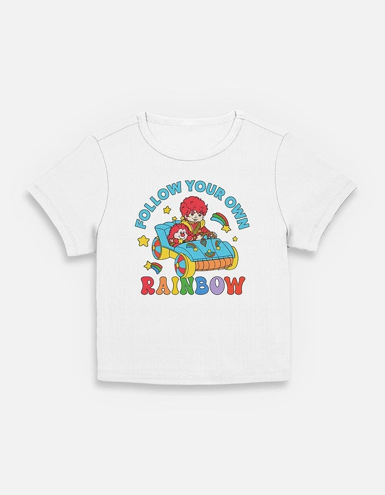 Rainbow Brite Follow Your Own Womens Baby T-Shirt