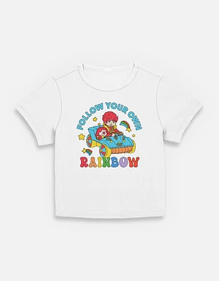 Rainbow Brite Follow Your Own Womens Baby T-Shirt