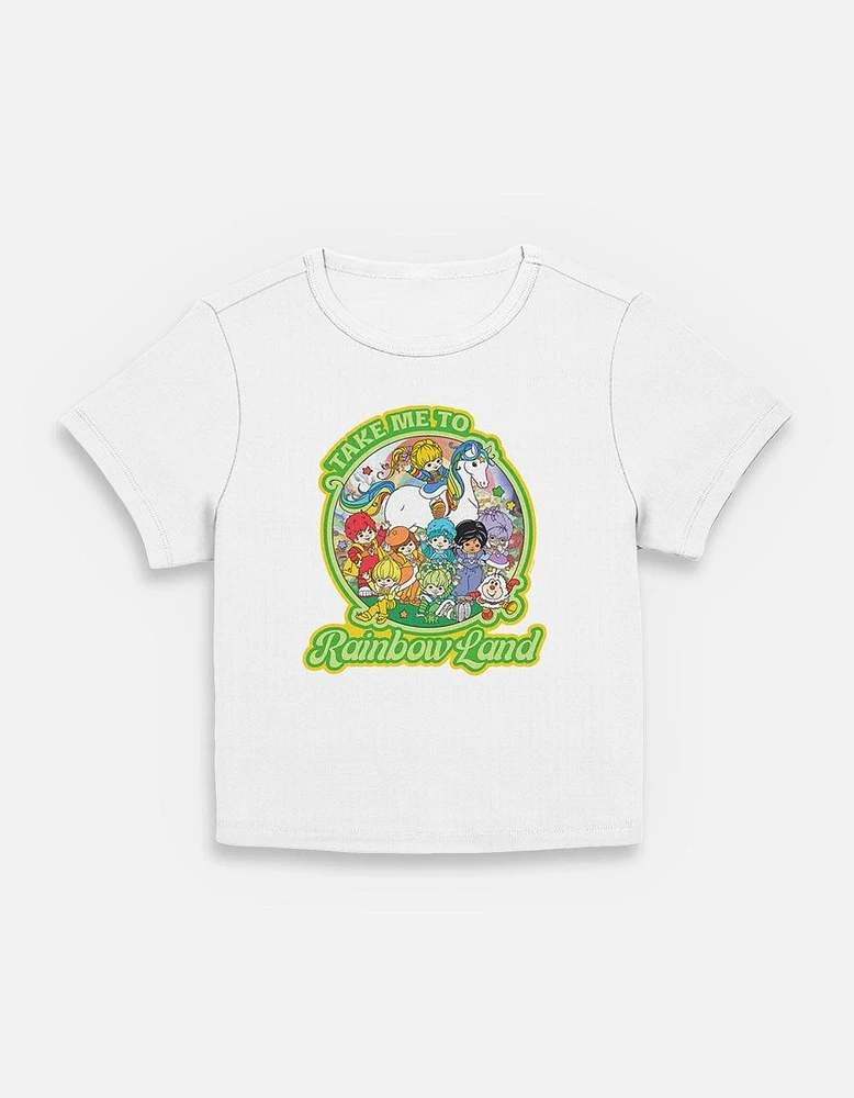 Rainbow Brite Take Me To Land Womens Baby T-Shirt