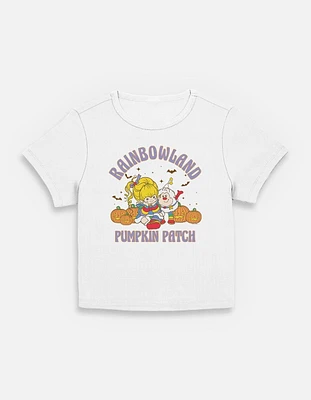 Rainbow Brite Rainbowland Pumpkin Patch Womens Baby T-Shirt