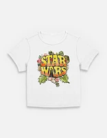 Star Wars Tropical Logo Womens Baby T-Shirt