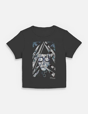Edward Scissorhands Comic Womens Baby T-Shirt