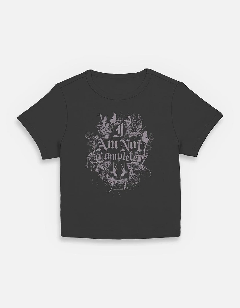Edward Scissorhands Not Complete Womens Baby T-Shirt