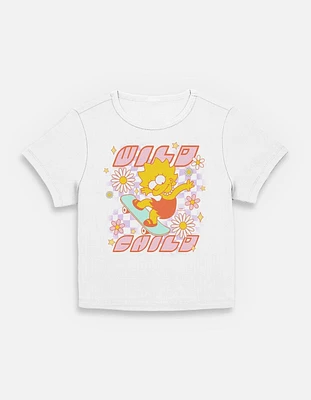 The Simpsons Lisa Wild Child Womens Baby T-Shirt