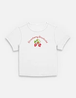 Strawberry Shortcake Simple Strawberries Womens Baby T-Shirt